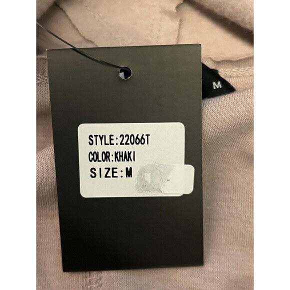 Blue B Collection Sweater Womens Medium Khaki Cowl Neck Pullover Style 22066T - Picture 9 of 10